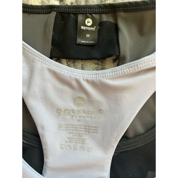 Bundle of 90 Degree by Reflex Active Sport Bras  Size Medium - Picture 2 of 8